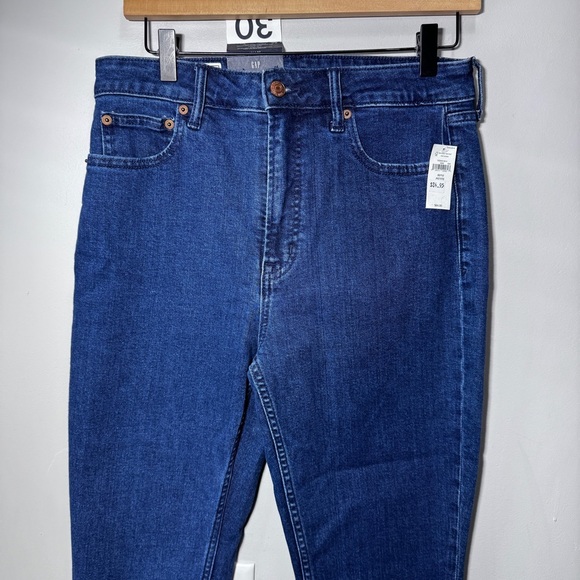 GAP High Rise Vintage Slim Jeans Size 30 NWT Brand New - Picture 4 of 10